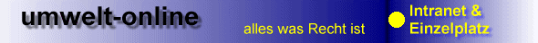 Umwelt online